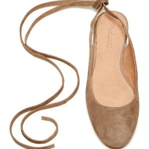 MADEWELL April Ankle Wrap Flat